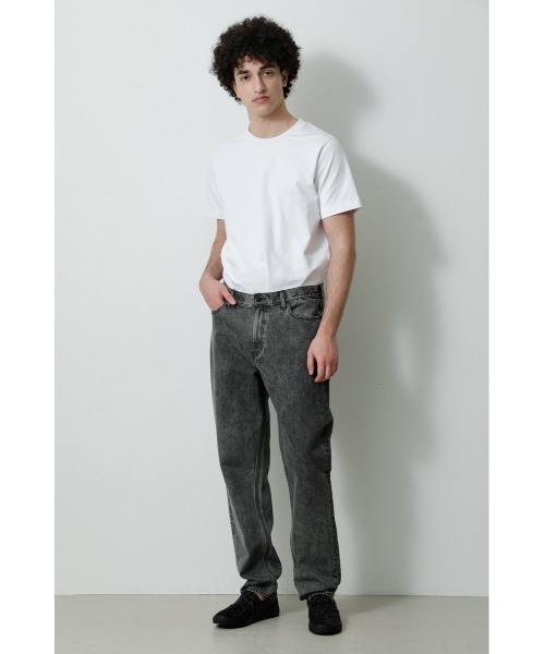 AZUL by moussy(アズールバイマウジー)の「WASHED LOOSE DENIM/ウォッシュドルースデニム(デニムパンツ・メンズ・ブルー/ライトブラック・SMALL/MEDIUM/LARGE)」の22枚目の写真