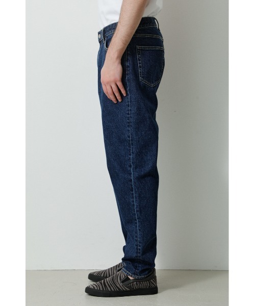 AZUL by moussy(アズールバイマウジー)の「WASHED LOOSE DENIM/ウォッシュドルースデニム(デニムパンツ・メンズ・ブルー/ライトブラック・SMALL/MEDIUM/LARGE)」の8枚目の写真