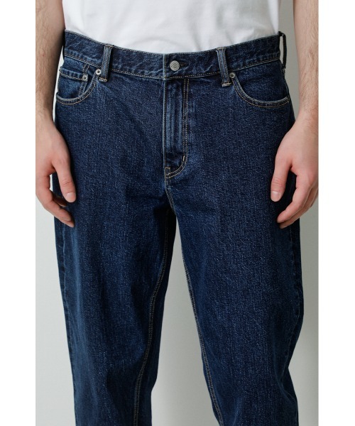 AZUL by moussy(アズールバイマウジー)の「WASHED LOOSE DENIM/ウォッシュドルースデニム(デニムパンツ・メンズ・ブルー/ライトブラック・SMALL/MEDIUM/LARGE)」の6枚目の写真