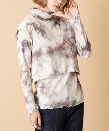 A de a.v.v | タイダイ柄テレコセット(Tシャツ/カットソー)