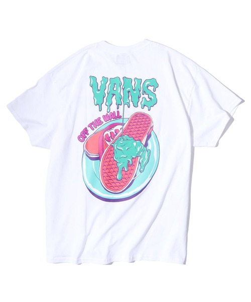 VANS（バンズ）の「VANS/ヴァンズ M Waffle Plate 22 TEE 半袖Tシャツ（Tシャツ/カットソー・メンズ・ホワイト/ネイビー/イエロー・M/L/XL）」の2枚目の写真