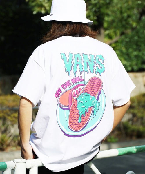VANS（バンズ）の「VANS/ヴァンズ M Waffle Plate 22 TEE 半袖Tシャツ（Tシャツ/カットソー・メンズ・ホワイト/ネイビー/イエロー・M/L/XL）」の6枚目の写真