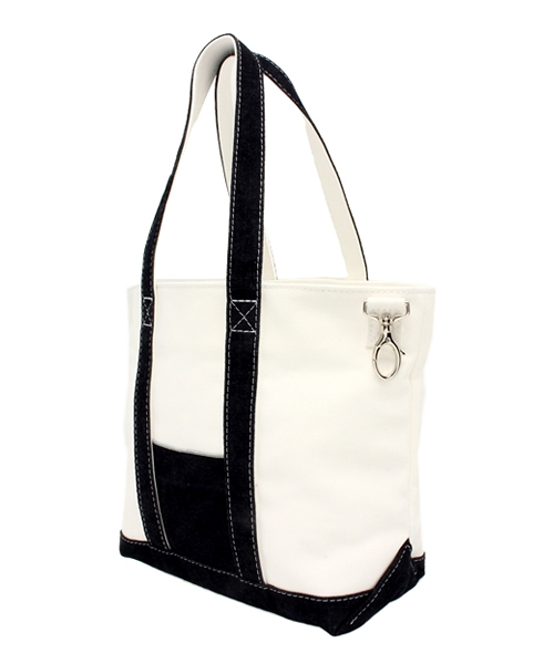 Denime(ドゥニーム)の「【DENIMExNOMAD】TOTE BAG S/ドゥニーム×ノマド トートバッグ(トートバッグ・メンズ・ネイビー・FREE)」の2枚目の写真