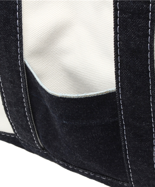 Denime(ドゥニーム)の「【DENIMExNOMAD】TOTE BAG S/ドゥニーム×ノマド トートバッグ(トートバッグ・メンズ・ネイビー・FREE)」の4枚目の写真
