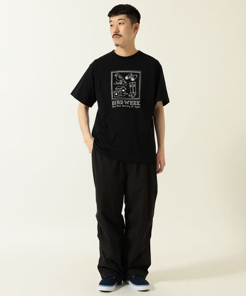 BEAMS（ビームス）の「日本野鳥の会 / BIRD WEEK T-shirt（Tシャツ/カットソー・メンズ・ブラック・SMALL/MEDIUM/LARGE/X-LARGE）」の4枚目の写真