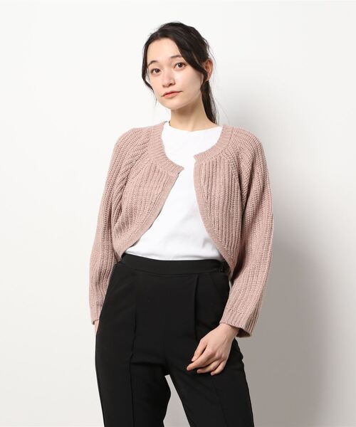 flower(フラワー)の「ミックスカラーカーディガン(カーディガン/ボレロ・レディース・ホワイト/ピンク・FREE)」の21枚目の写真