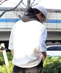 ドロストビッグ半袖パーカ