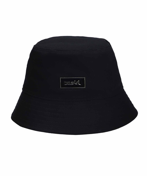 X-girl（エックスガール）の「LOGO BUCKET HAT/ロゴネーム