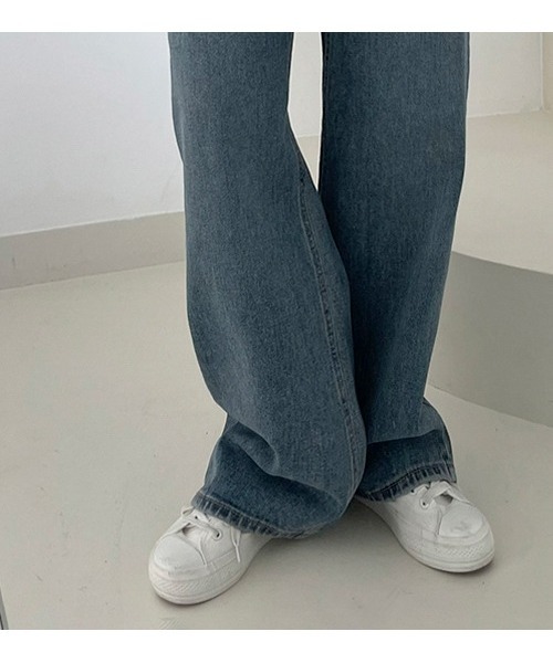 BEIDELLI（ベイデリー）の「[BELLIDE MADE] ビッグポケットハイウエストワイドデニム（デニムパンツ・レディース・ブルー・SMALL/MEDIUM/LARGE）」の9枚目の写真