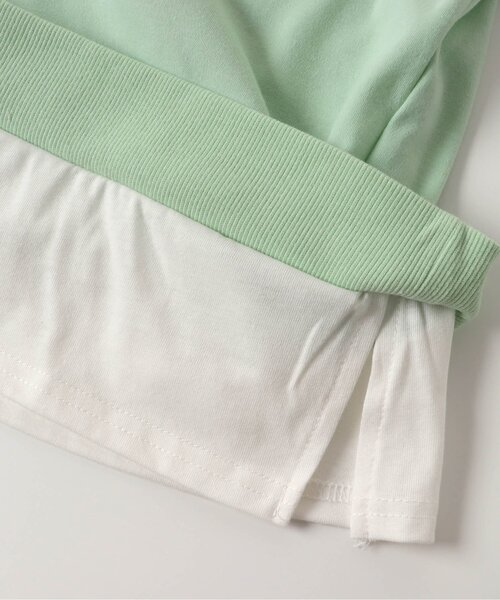 algy（アルジー）の「ベストレイヤード風スクール転写T（Tシャツ/カットソー・キッズ・ベージュ/ミント/ラベンダー・XXX-SMALL/XX-SMALL/X-SMALL/MEDIUM/SMALL）」の13枚目の写真