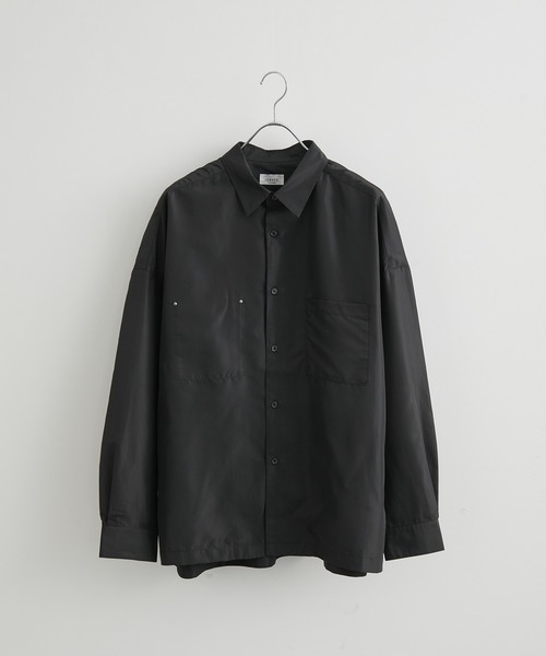 JUNRED（ジュンレッド）の「tai×JUNRed  リラックスワイドリベットシャツ（シャツ/ブラウス・メンズ・ブラック/オフホワイト/ライトグリーン・FREE/S/M/L）」の13枚目の写真