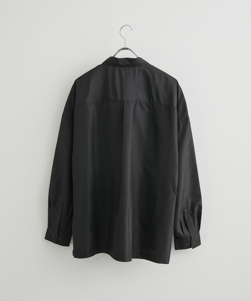 JUNRED（ジュンレッド）の「tai×JUNRed  リラックスワイドリベットシャツ（シャツ/ブラウス・メンズ・ブラック/オフホワイト/ライトグリーン・FREE/S/M/L）」の14枚目の写真