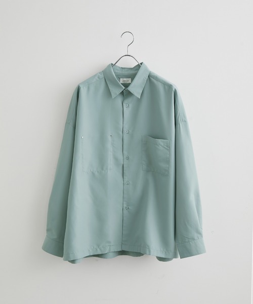 JUNRED（ジュンレッド）の「tai×JUNRed  リラックスワイドリベットシャツ（シャツ/ブラウス・メンズ・ブラック/オフホワイト/ライトグリーン・FREE/S/M/L）」の17枚目の写真