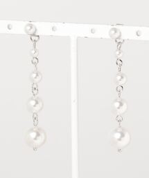 Dorothy Lang/ドロシーラング/4ツブパールサガリピアス