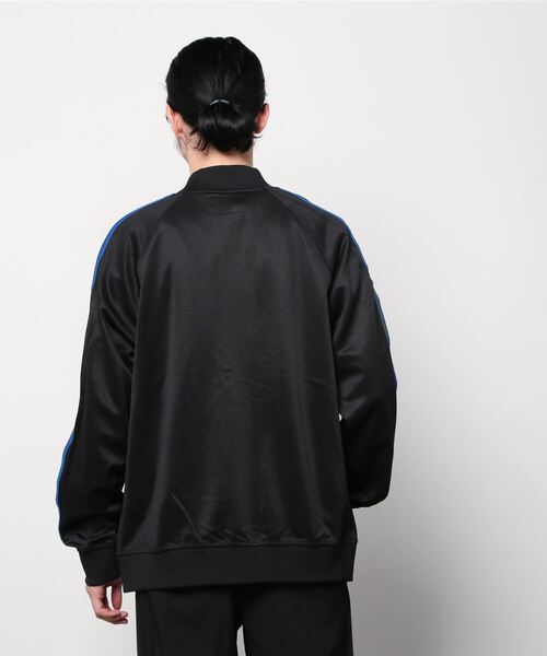 STUSSY（ステューシー）の「STUSSY /ステューシー/トラックジャケット POLY TRACK JACKET（ジャージ・メンズ・ブラック/その他・SMALL/MEDIUM/LARGE/X-LARGE）」の3枚目の写真