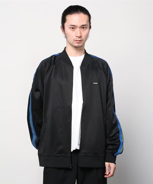 STUSSY（ステューシー）の「STUSSY /ステューシー/トラックジャケット POLY TRACK JACKET（ジャージ・メンズ・ブラック/その他・SMALL/MEDIUM/LARGE/X-LARGE）」の6枚目の写真