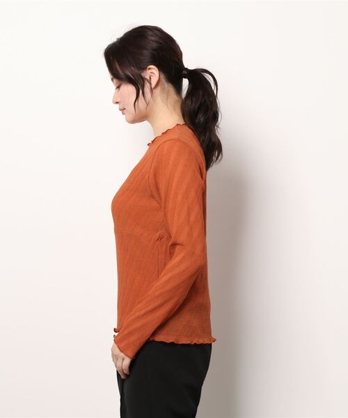 axes femme（アクシーズファム）の「インナーセットシアートップス（T