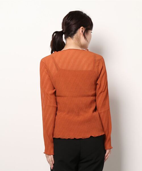 axes femme（アクシーズファム）の「インナーセットシアートップス（T