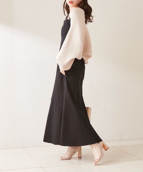 Chico（チコ）の「ツイルバック細リボンマルチウェイキャミワンピース（ワンピース・レディース・ホワイト/ブラック/ピンク・FREE）」の11枚目の写真