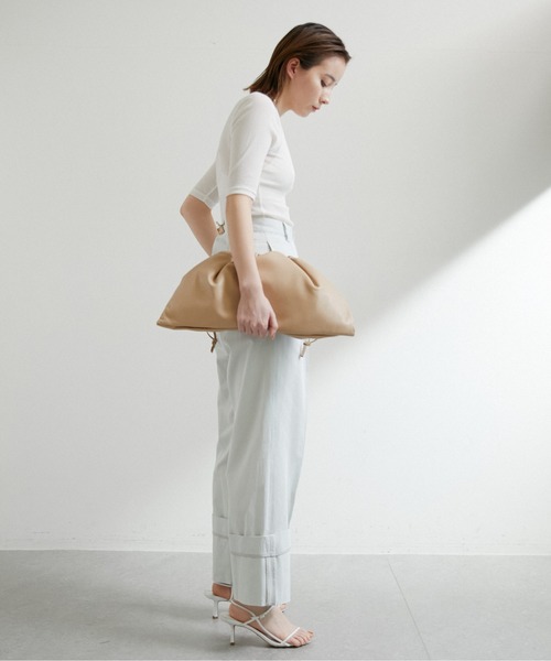 GALLARDAGALANTE（ガリャルダガランテ）の「ドライリブTシャツ（Tシャツ/カットソー・レディース・ホワイト/ライトグレー/ブラック・FREE）」の7枚目の写真