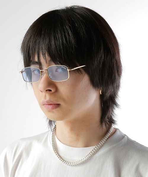 GDC（ジーディーシー）の「GOLD FRAME SUNGLASSES（サングラス・メンズ・ブラック/イエロー/ブルー/グレー・FREE）」の6枚目の写真