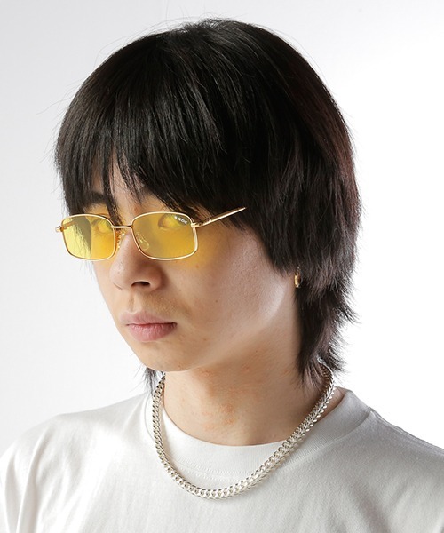 GDC（ジーディーシー）の「GOLD FRAME SUNGLASSES（サングラス・メンズ・ブラック/イエロー/ブルー/グレー・FREE）」の7枚目の写真