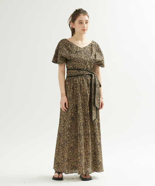 Rouge vif Anna（ルージュヴィフアンナ）の「【セットアップ対応】ミラクルウェーブスカート（スカート・レディース・ブラック・フリー）」の4枚目の写真