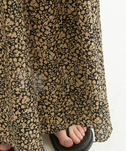 Rouge vif Anna（ルージュヴィフアンナ）の「【セットアップ対応】ミラクルウェーブスカート（スカート・レディース・ブラック・フリー）」の10枚目の写真