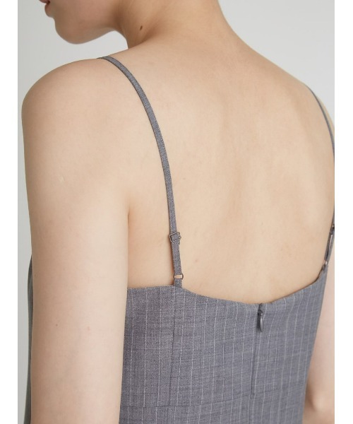 FRAY I.D（フレイアイディー）の「サマーウールキャミドレス（ワンピース・レディース・グレー/ブラック/ブラウン・0/1）」の18枚目の写真