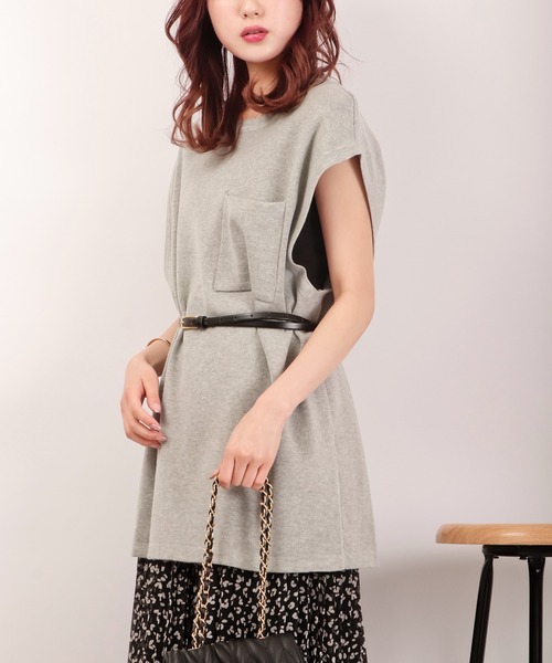 Revo.（レボ）の「Revo. コットン混 12G ルーズニットベスト（ベスト・メンズ・ホワイト/ブラック/グレー/ブルー・2/1）」の22枚目の写真