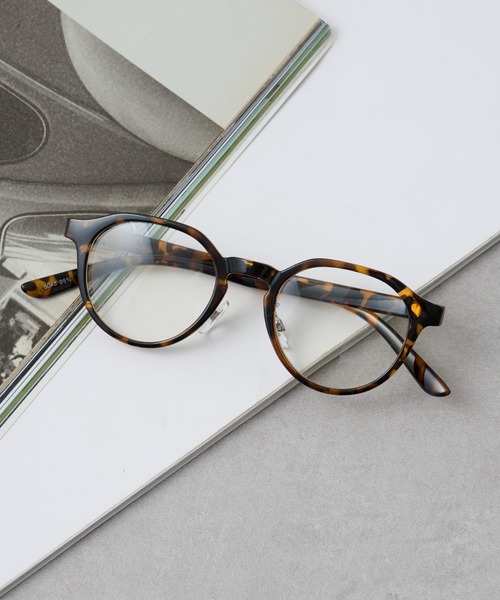 COLONY 2139(コロニートゥーワンスリーナイン)の「変形フレームサングラス/伊達眼鏡/UV99%カット(メガネ・レディース・ブラック/グレー/ブラウン/グリーン/ダークブラウン・FREE)」の8枚目の写真