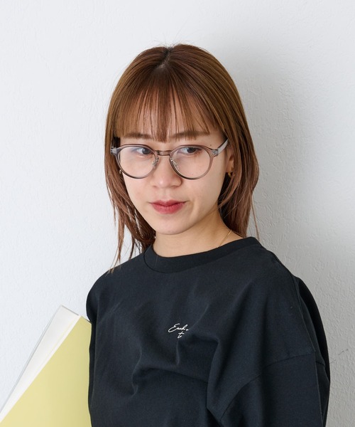 COLONY 2139(コロニートゥーワンスリーナイン)の「変形フレームサングラス/伊達眼鏡/UV99%カット(メガネ・レディース・ブラック/グレー/ブラウン/グリーン/ダークブラウン・FREE)」の12枚目の写真