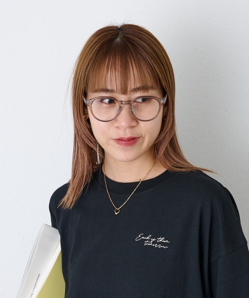 COLONY 2139(コロニートゥーワンスリーナイン)の「変形フレームサングラス/伊達眼鏡/UV99%カット(メガネ・レディース・ブラック/グレー/ブラウン/グリーン/ダークブラウン・FREE)」の13枚目の写真