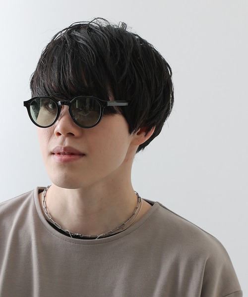 COLONY 2139(コロニートゥーワンスリーナイン)の「変形フレームサングラス/伊達眼鏡/UV99%カット(メガネ・レディース・ブラック/グレー/ブラウン/グリーン/ダークブラウン・FREE)」の20枚目の写真