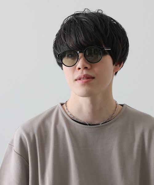 COLONY 2139(コロニートゥーワンスリーナイン)の「変形フレームサングラス/伊達眼鏡/UV99%カット(メガネ・レディース・ブラック/グレー/ブラウン/グリーン/ダークブラウン・FREE)」の21枚目の写真