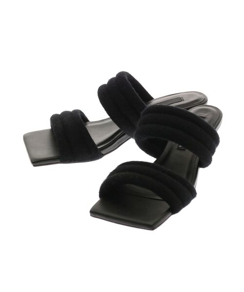 EMODA（エモダ）の「ソフトバンドローミュール（サンダル・レディース・ブラック/ブルー・SMALL/MEDIUM/LARGE）」の19枚目の写真