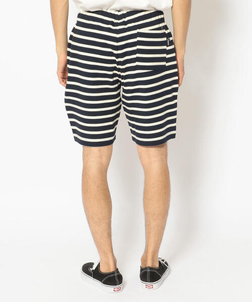 AVIREX（アヴィレックス）の「【DAILY/デイリー】ボーダー リブ ショーツ/BORDER RIB SHORT PANT / アヴィレックス / AVIREX（その他パンツ・メンズ・ブラック/オリーブ/オレンジ/ブルー/オフホワイト/ネイビー・MEDIUM/LARGE/X-LARGE）」の11枚目の写真