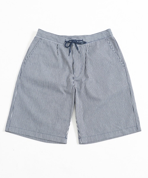 Dickies（ディッキーズ）の「『Dickies/ディッキーズ』TCツイル×デニムワイドハーフパンツ デニムショーツ（チノパンツ・メンズ・インディゴブルー/ホワイト/グリーン/その他/ベージュ/ブラック/サックスブルー・M/L/XL）」の12枚目の写真