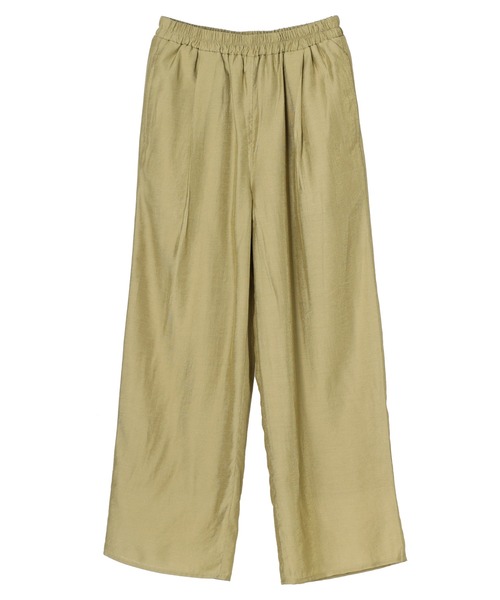 earth music&ecology（アースミュージックアンドエコロジー）の「エアリーフロントタックイージーパンツ（その他パンツ・レディース・ダークブラウン/レッド系その他5/オリーブ・FREE）」の4枚目の写真