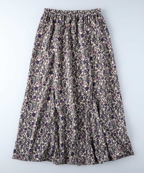 HONEYSUCKLE ROSE（ハニーサックルローズ）の「【HONEYSUCKLE ROSE】エスニック柄スカート（スカート・レディース・ベージュ/パープル/ダークグレー・M/L）」の18枚目の写真