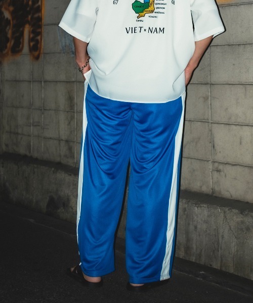 improves（インプローブス）の「ワイドシルエット ジャージ トラック パンツ（その他パンツ・メンズ・グリーン/ブラック/ブルー・X-LARGE/LARGE/MEDIUM）」の17枚目の写真