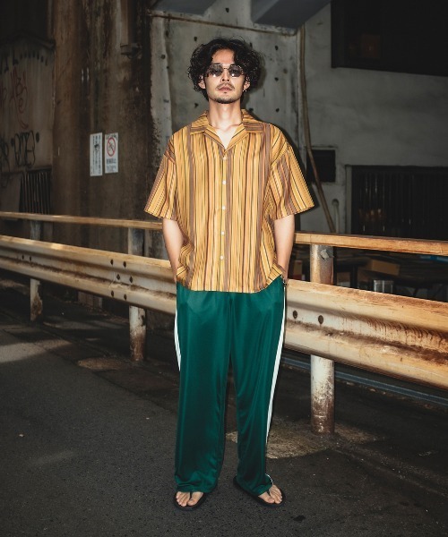 improves（インプローブス）の「ワイドシルエット ジャージ トラック パンツ（その他パンツ・メンズ・グリーン/ブラック/ブルー・X-LARGE/LARGE/MEDIUM）」の11枚目の写真