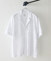 Lui's | クロシェ編みシャツ型カーディガン(シャツ/ブラウス)