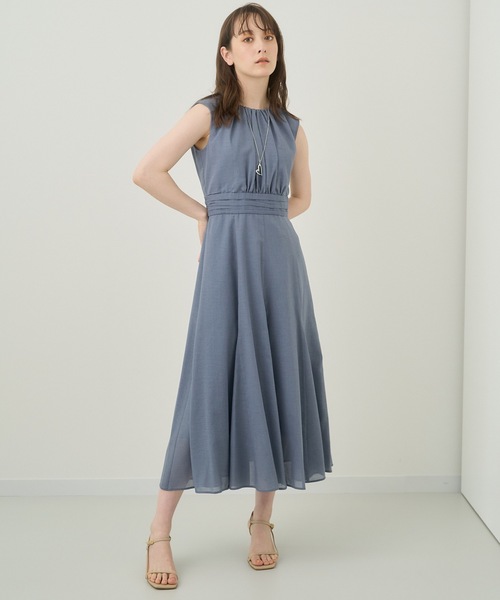 お中元 お歳暮 お年賀 夏 冬 年末年始のご挨拶 ギフト 通販な ANAYI（アナイ）の「強燃ボイルマルチフレアワンピース ワンピース