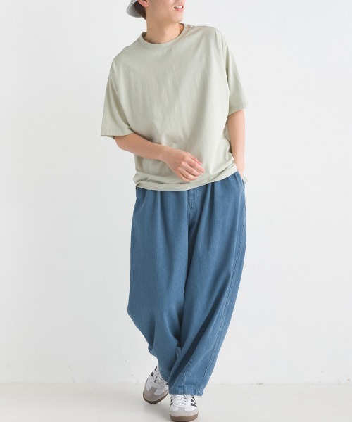 OMNES(オムネス)の「ユニセックス バイオポリウォッシュ 綿100%プリント半袖Tシャツ(Tシャツ/カットソー・レディース・ホワイト/ブラック/ミント/ピンクベージュ/チャコール・SMALL/MEDIUM/LARGE/X-LARGE)」の17枚目の写真