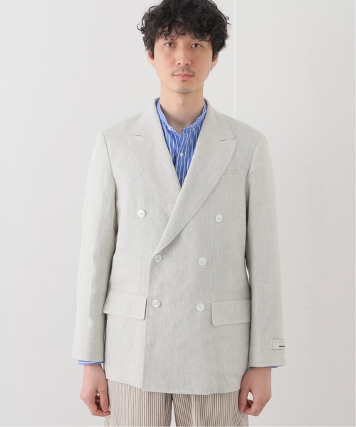 EDIFICE SELECT（エディフィスセレクト）の「サンジェルマン ダブル ジャケット Spence Bryson（テーラードジャケット・メンズ・ベージュ・46/48/44）」の4枚目の写真