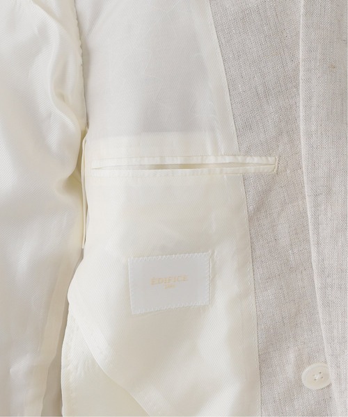 EDIFICE SELECT（エディフィスセレクト）の「サンジェルマン ダブル ジャケット Spence Bryson（テーラードジャケット・メンズ・ベージュ・46/48/44）」の18枚目の写真