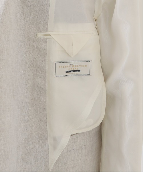 EDIFICE SELECT（エディフィスセレクト）の「サンジェルマン ダブル ジャケット Spence Bryson（テーラードジャケット・メンズ・ベージュ・46/48/44）」の20枚目の写真