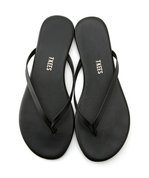 TKEES(ティキーズ)の「◆TKEES ブラックビーチサンダル(サンダル・レディース・ブラック・35/45/25/55)」の2枚目の写真