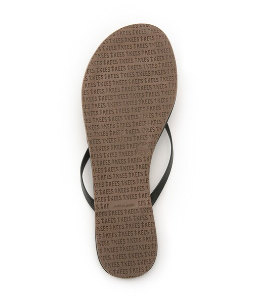 TKEES(ティキーズ)の「◆TKEES ブラックビーチサンダル(サンダル・レディース・ブラック・35/45/25/55)」の3枚目の写真